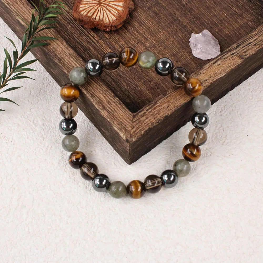 Crystals And Healing Stones Bracelets For Women Trendy Jewelry Holiday Sister Mom Christmas Gifts Braclets Tigers Eyes shungite
